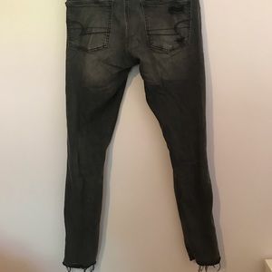 Grey/Black American Eagle Pants